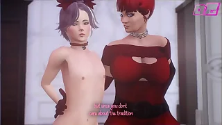 Animation Shemale Milf fucks discontinuous guy down the anal, hot futanari sex